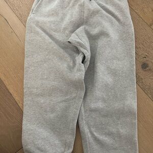 Unisex Kids Essentials Fear of God Light Gray Kids Joggers Sweatpants size 10